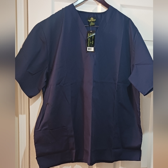 Natural Uniforms Natural Comfort scrab top, 2X - Picture 2 of 3